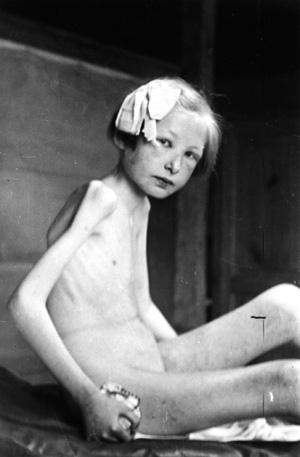 Women and children — historical image