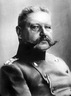 Paul von Hindenburg — Posen, 1847-1934, President of Germany