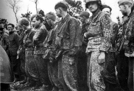 British and Canadian camps — historical image